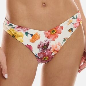 Onia Medium Bottoms Bikini Chiara Liberty Poppy Garden Lemon Multi NWT